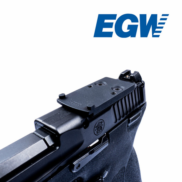 EGW Red Dot Adapter Plate for Smith and Wesson (S&W) M&P .22 Magnum/ 5.7(fits Trijicon RMR / SRO, Holosun 407c / 507c)