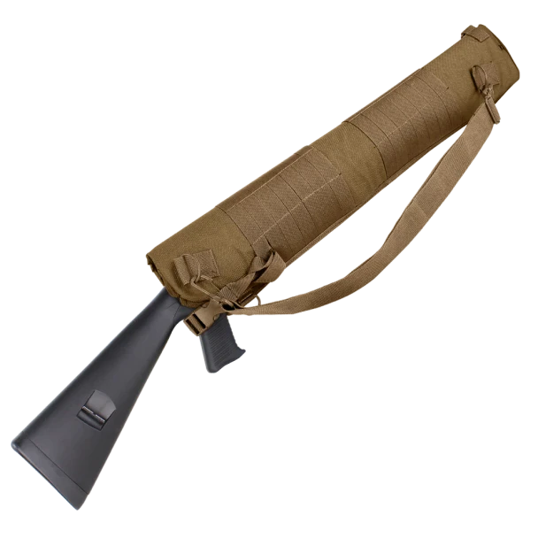 SHOTGUN SCABBARD:  COLOR COYOTE BROWN