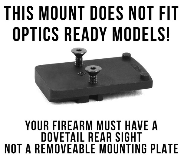 BLEMISHED:  Trijicon RMR / SRO | Holosun 507c Sight Mount for HK VP9 | VP9SK | P30 | P30L | P30SK | HK45 | HK45C | VP40