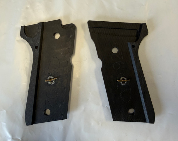 VZ GRIPS BERETTA 92/96 COMPACT G10 GRIPS, ULTRA THIN WITH WC LOGO