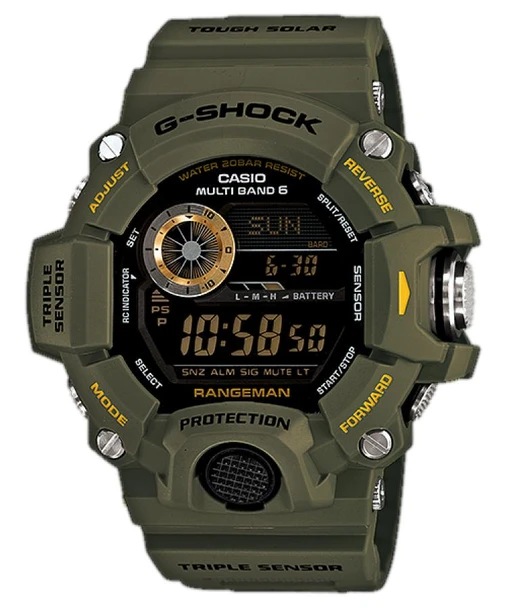 Casio G-SHOCK Rangeman GW-9400-3 – Olive Green