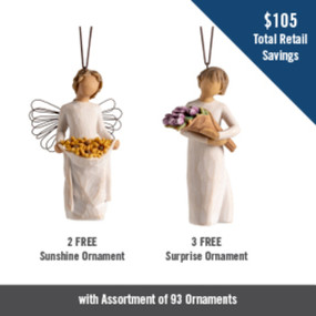 Willow Tree Figurative Ornaments Assortment 2024