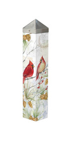 Northern Cardinals 20" Art Pole