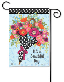 Showers of Flowers Garden Flag