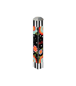 Tossed Flowers 10" Mini Art Pole