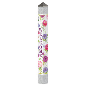 Teahouse Floral 60" Art Pole