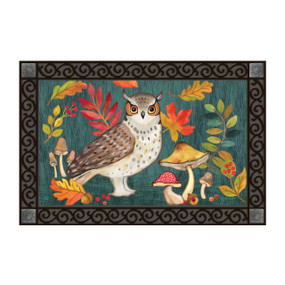 Fall Forest Owl MatMate