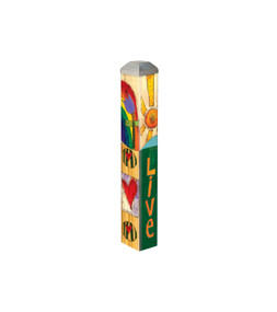 Live 10" Mini Art Pole