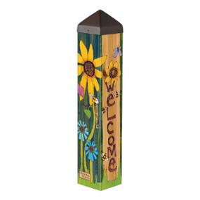 Peace Garden 20" Art Pole