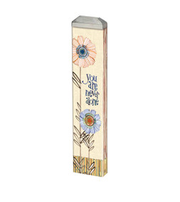 You are Never Alone 13" Mini Art Pole