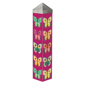 Bohemian Flutters Pole 20" Art Pole