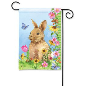 Hippity Hoppity Garden Flag