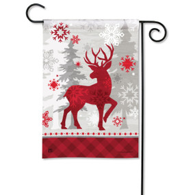 Snowed In Garden Flag