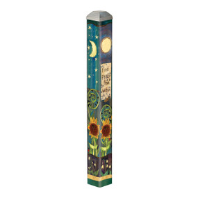 Find Peace 16" Mini Art Pole