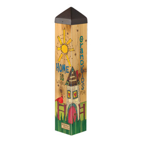 Where Grandkids Play 20" Art Pole