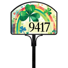 Rainbow Clover Yard DeSign
