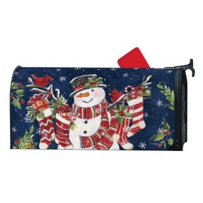 Snowman with Stockings MailWrap