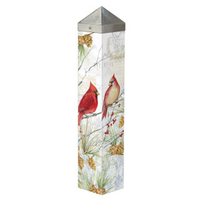 Northern Cardinals 20" Art Pole