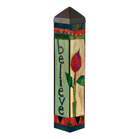 Believe 20" Art Pole