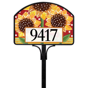 Playful Sunflowers Yard DeSign