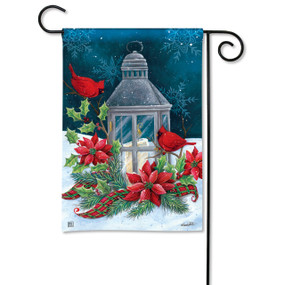 Cardinal Christmas Garden Flag