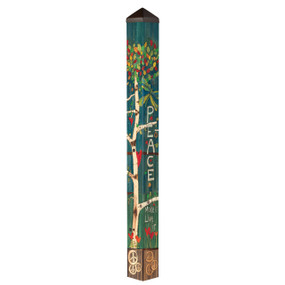 Peace Tree 60" Art Pole