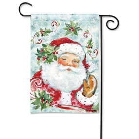 Merry Christmas Santa Garden Flag