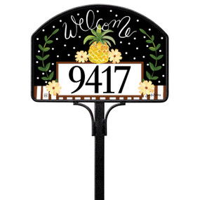 Welcoming Pineapple Yard DeSign