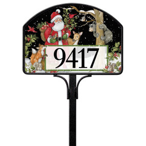 Forest Animals with Santa Yard DeSign
