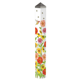 Birds and Bees 40" Art Pole
