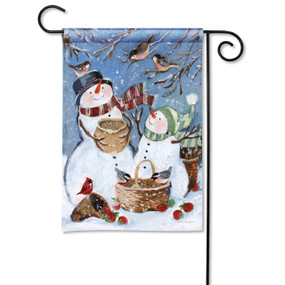Bird Feeders Garden Flag