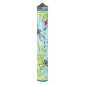 Dragonfly Days 40" Art Pole