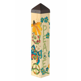 Peace 20" Art Pole
