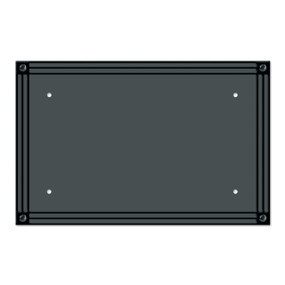 Recycled Rubber Tray - Lines