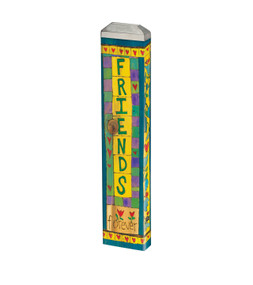 Choose Your Friends 13" Mini Art Pole