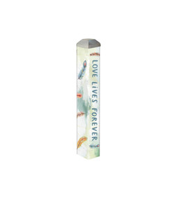 Love Lives Forever 10" Mini Art Pole