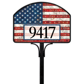 Pledge of Allegiance Yard Design