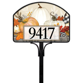 Pumpkin Season Yard DeSign