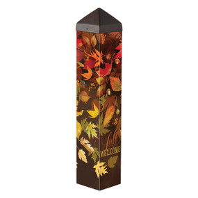 Abundant Leaves 20" Art Pole