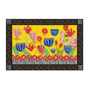 Bright Summer Flowers MatMate