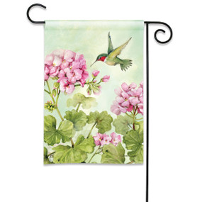 Hummingbird Garden Flag