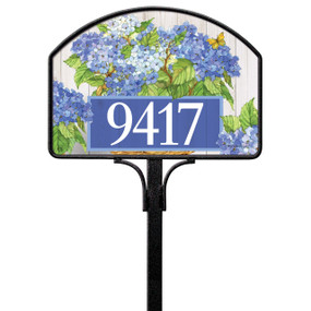 Hydrangea Basket Yard DeSign