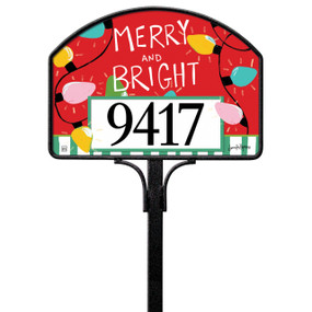 Tree Lights Yard DeSign