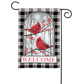 Nature Sings Cardinal Garden Flag