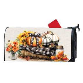 Plaid Pumpkins MailWrap