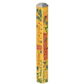 Faith Hope Love 16" Mini Art Pole