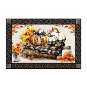 Plaid Pumpkins MatMate