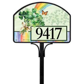 St. Patty's Rainbow Yard DeSign