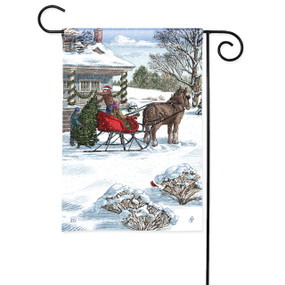 Winter Wonderland Garden Flag