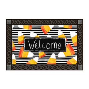 Candy Corn Welcome MatMate